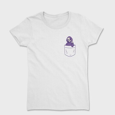 Grim Reaper Pocket Love, Women's T-Shirt