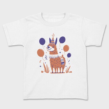 Birthday Llama, Детска Тениска