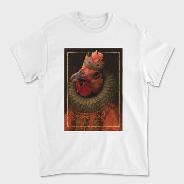 Poster Chick Queen, Unisex Men's T-Shirt