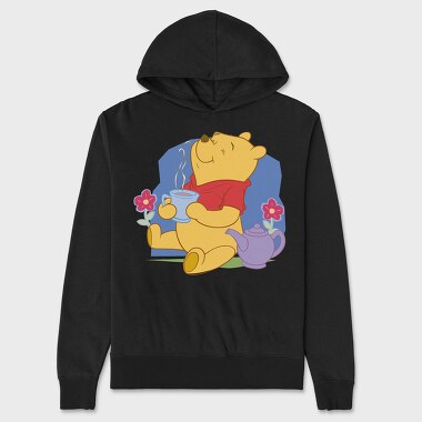 Cartoon Retro Winnie the Pooh 6, Unisex Men's Hoodie