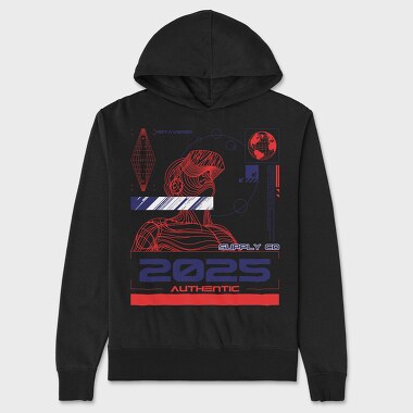 2025 2, Unisex Men's Hoodie