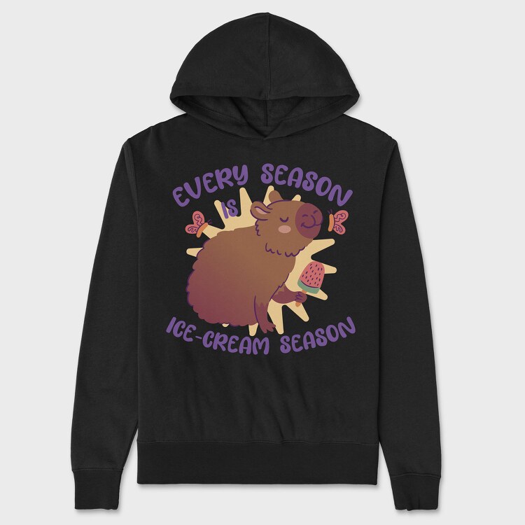 Every Season Icecream, Unisex Men's Hoodie