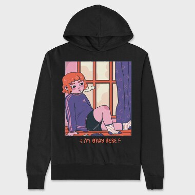Comfy Chill Girl 4, Unisex Men's Hoodie