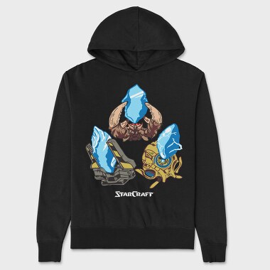 Starcraft 9, Unisex Men's Hoodie
