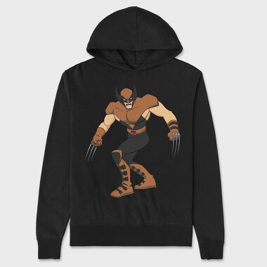Cartoon Retro X Men 4, Unisex Men's Hoodie