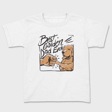 Retriever Dad, Kids' T-Shirt