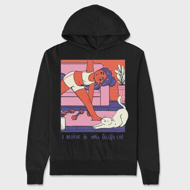 Comfy Chill Girl 5, Unisex Men's Hoodie