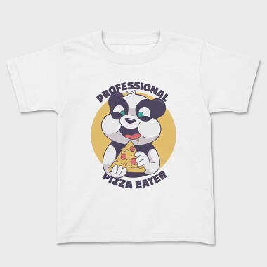 Panda Pizza, Kids' T-Shirt