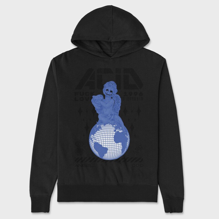 Acid Fuck Love 2, Unisex Men's Hoodie