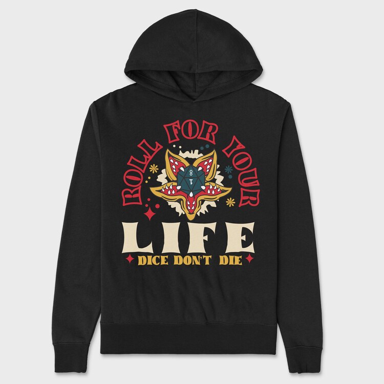 Stranger Things 7, Unisex Men's Hoodie