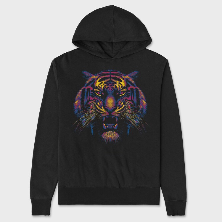 Tiger Colorful, Унисекс Мъжко Суичър