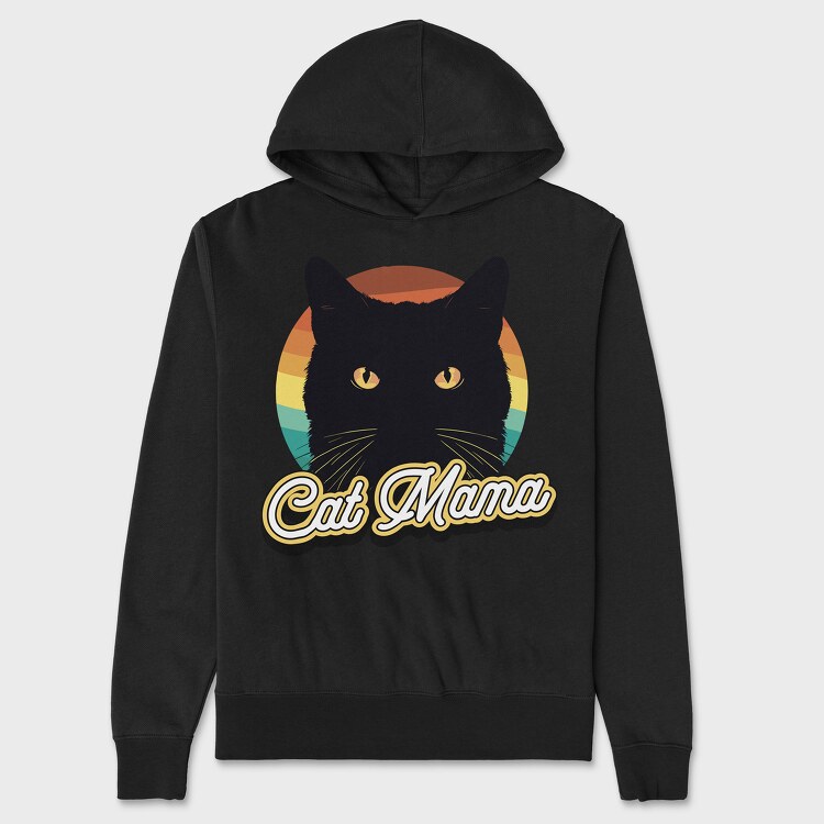 Cat Mama, Унисекс Мъжко Суичър