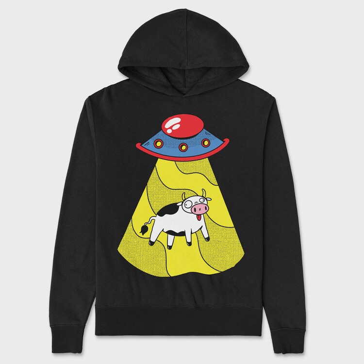 Alien Cow, Унисекс Мъжко Суичър