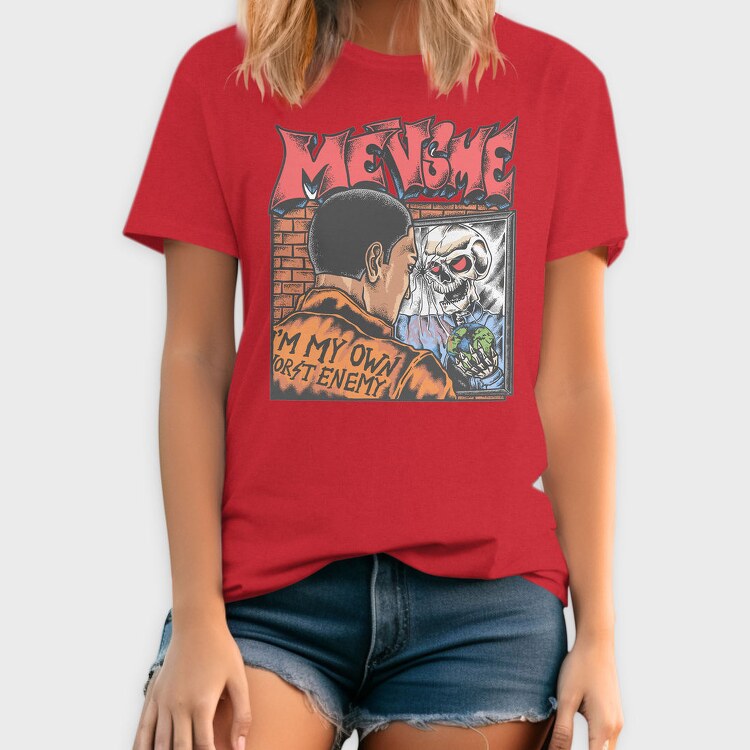 Cat Mommy Retro Sunset, Unisex Men's T-Shirt