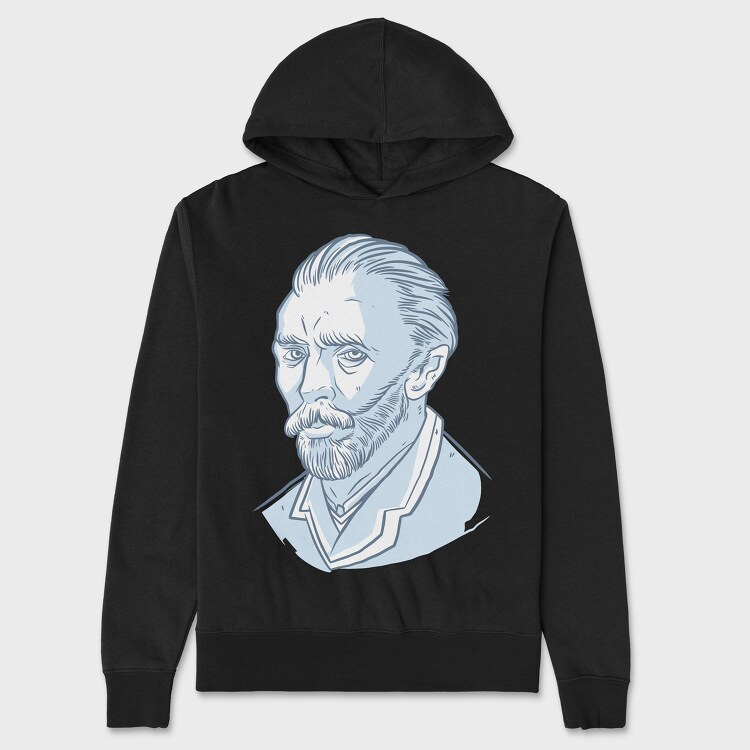 Van Gogh, Unisex Men's Hoodie