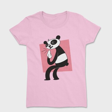 Allergic Panda, Women's T-Shirt