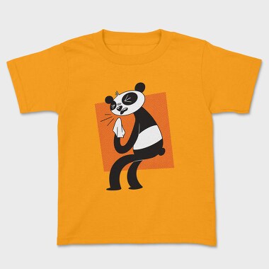 Allergic Panda, Kids' T-Shirt