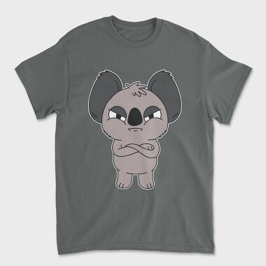 Angry Koala, Unisex Men's T-Shirt
