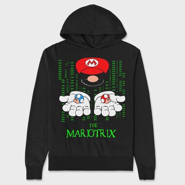 Unisex Men's Hoodie, Super Mario 9