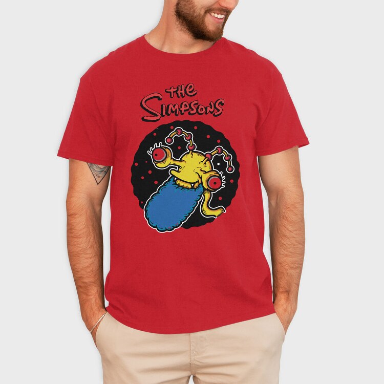 Eyepatch Elephant Portrait, Унисекс Мъжка Тениска