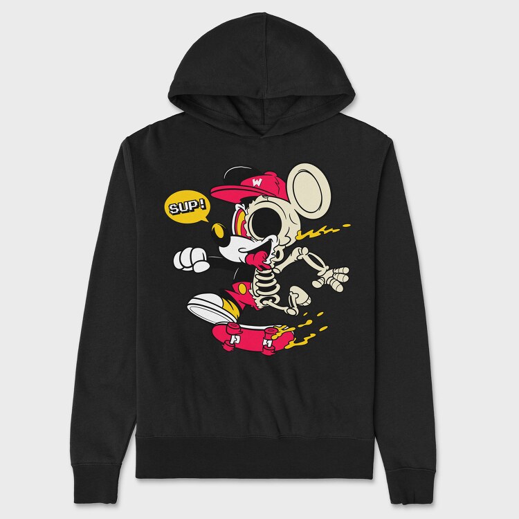Crazy Mickey, Унисекс Мъжко Суичър