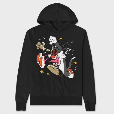 Crazy Silvestre, Unisex Men's Hoodie