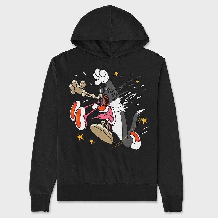 Crazy Silvestre, Unisex Men's Hoodie