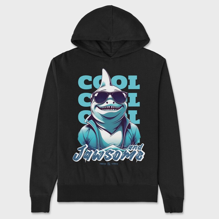Cool Shark, Унисекс Мъжко Суичър