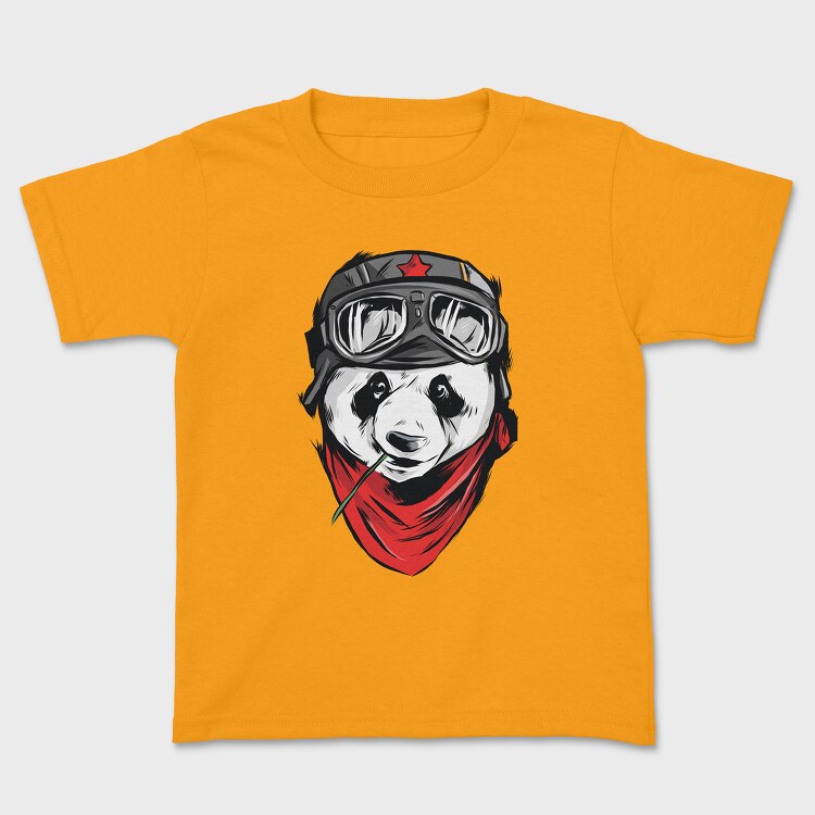 Googles Panda, Kids' T-Shirt