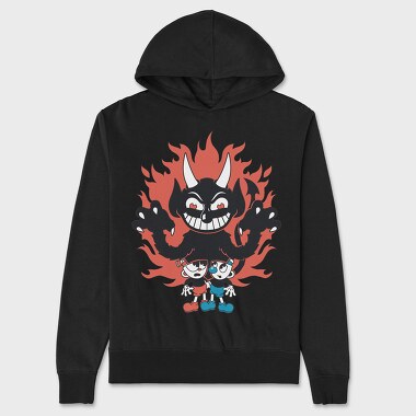 Cuphead 6, Unisex Men's Hoodie