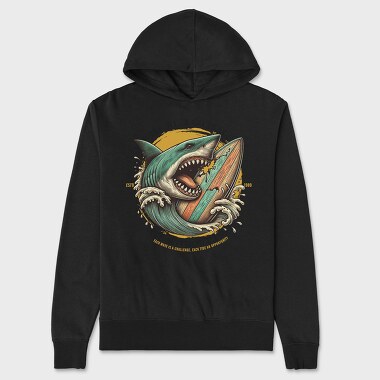 Surf With Courage, Унисекс Мъжко Суичър