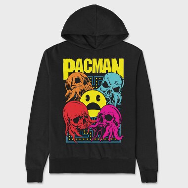 Pacman, Unisex Men's Hoodie
