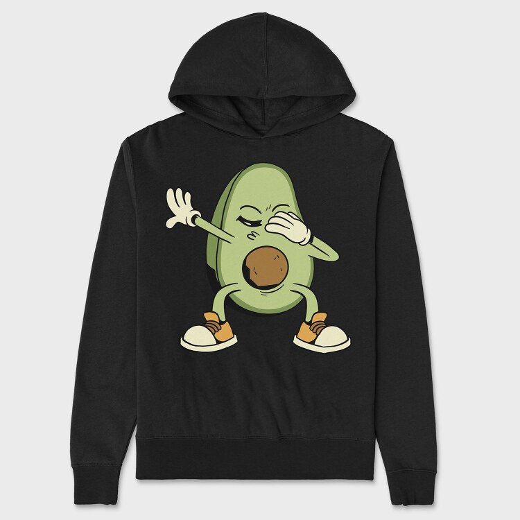 Dabbing Avocado, Унисекс Мъжко Суичър