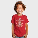 Astronaut Baloons Planets, Kids' T-Shirt