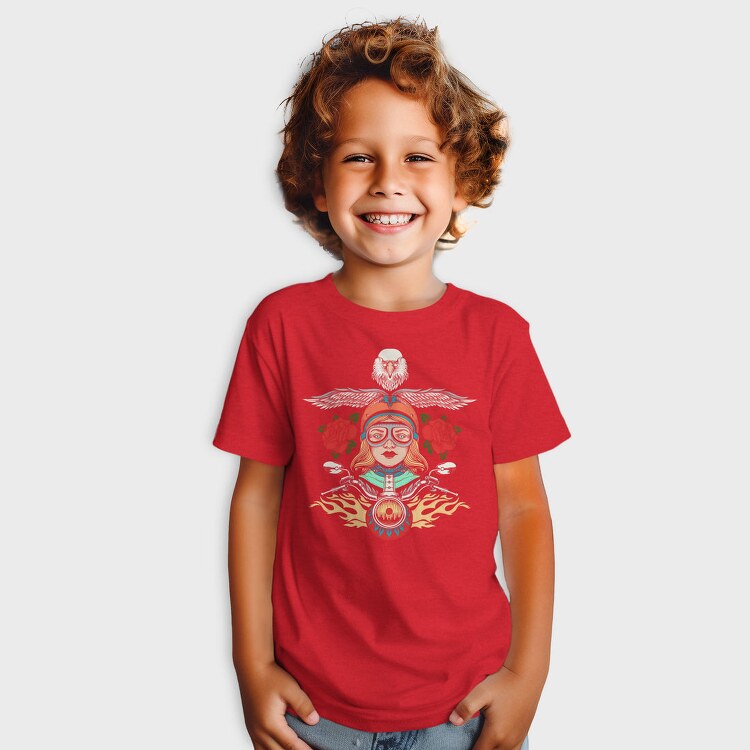 Astronaut Baloons Planets, Kids' T-Shirt