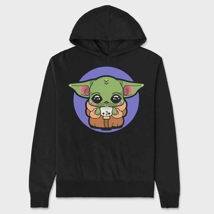 Baby Yoda 5, Unisex Men's Hoodie