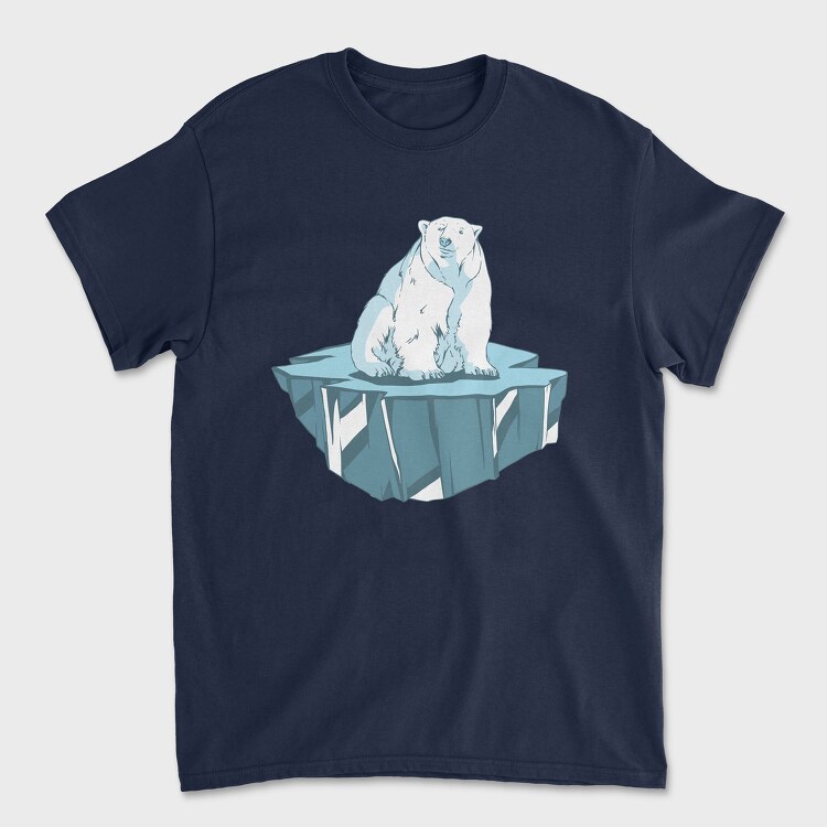 Polar Bear, Унисекс Мъжка Тениска