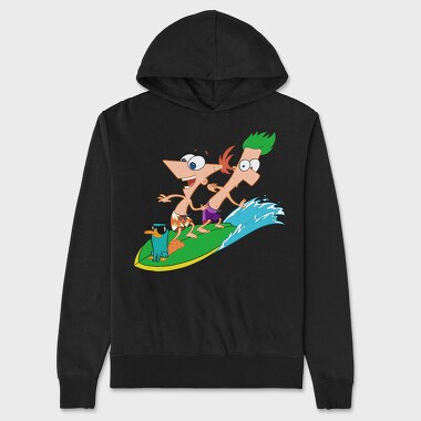 Phineas and Ferb 19, Унисекс Мъжко Суичър