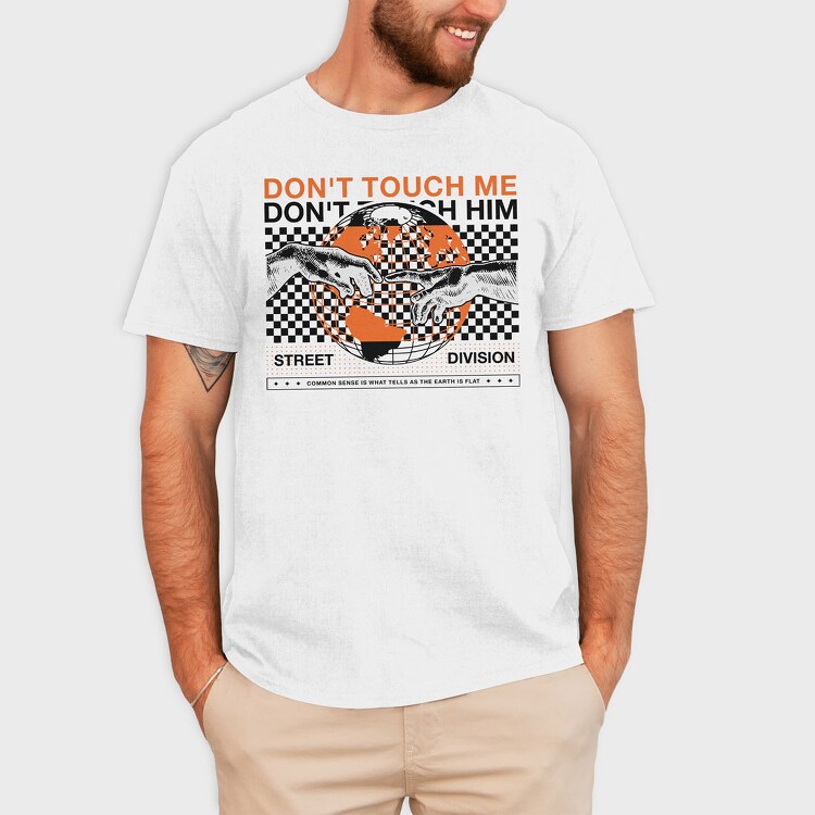 Don T Touch Me 1, Унисекс Мъжка Тениска