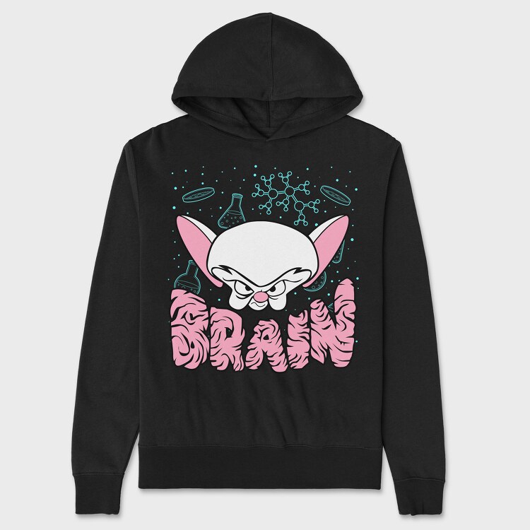 Pinky & the Brain 2, Unisex Men's Hoodie