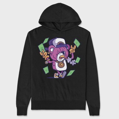 Gangster, Unisex Men's Hoodie