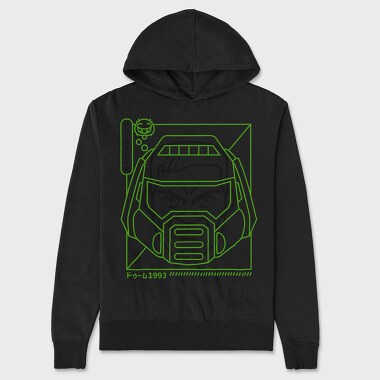 Doom 1, Unisex Men's Hoodie