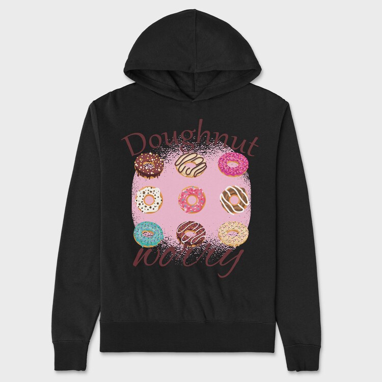 Doughnut Worry, Унисекс Мъжко Суичър