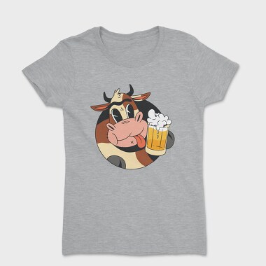Cow Beer, Women's T-Shirt
