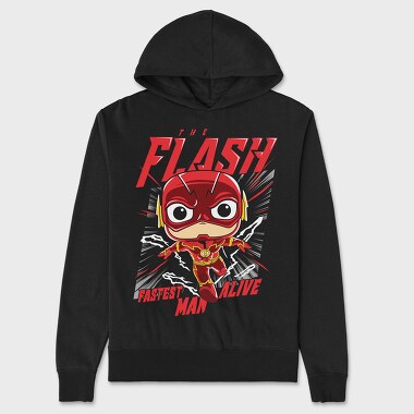 The Flash Comics, Unisex Men's Hoodie