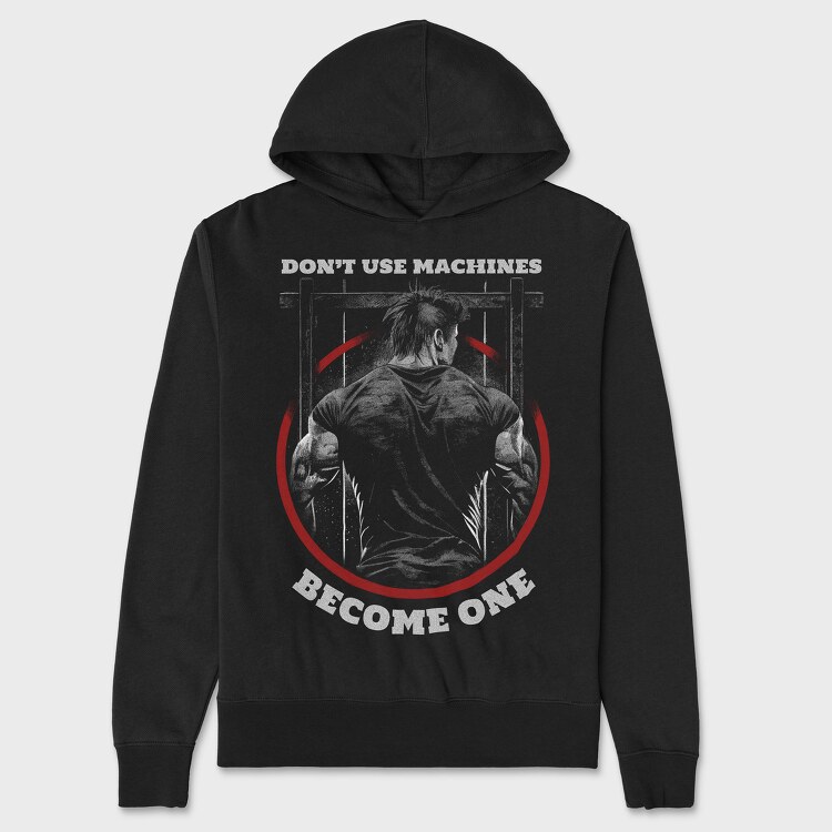 Machine Exercise, Unisex Men's Hoodie
