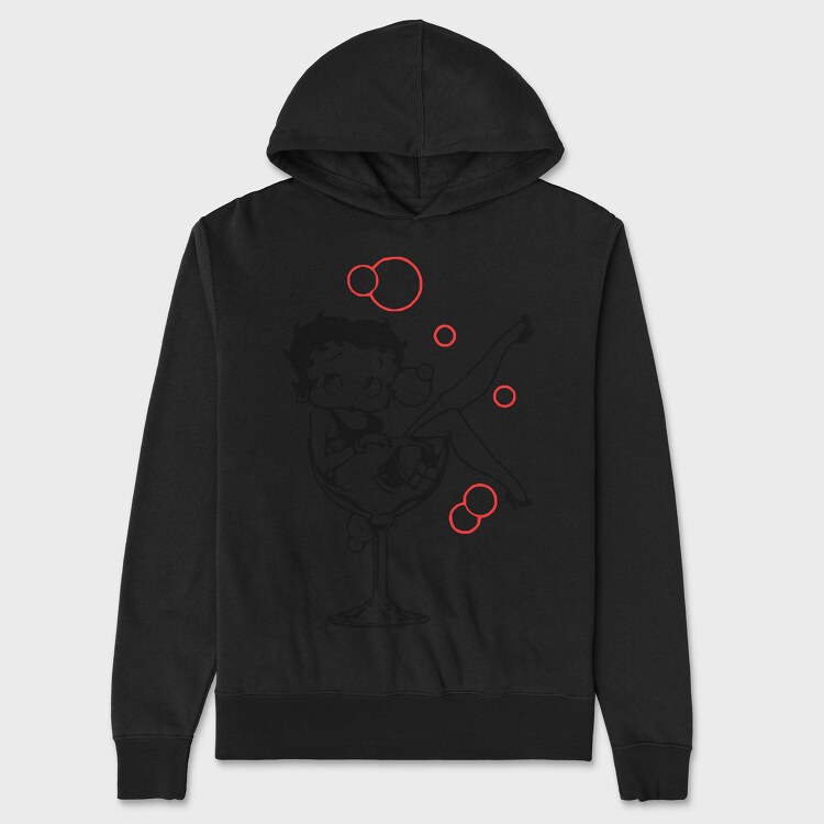 Betty Boop 69, Unisex Men's Hoodie