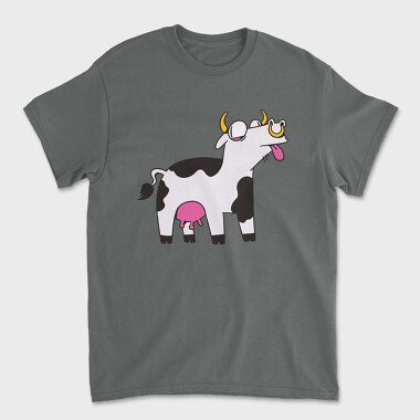 Crazy Cow, Unisex Men's T-Shirt