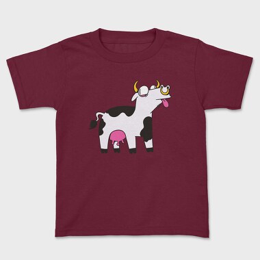Crazy Cow, Kids' T-Shirt