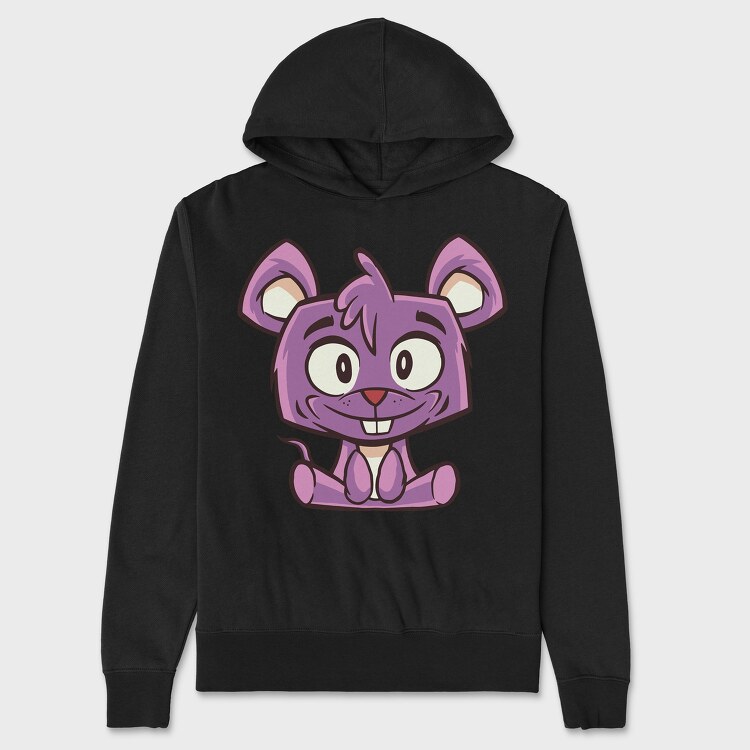 Cute Mouse, Unisex Men's Hoodie